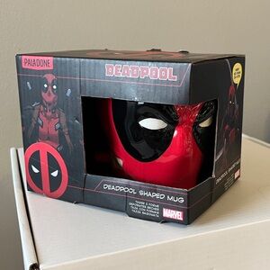 Marvel Deadpool Shaped Mug - Red, Black